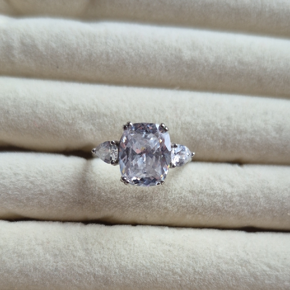 TOCARA Sterling Silver DiAmi Ring (J81)